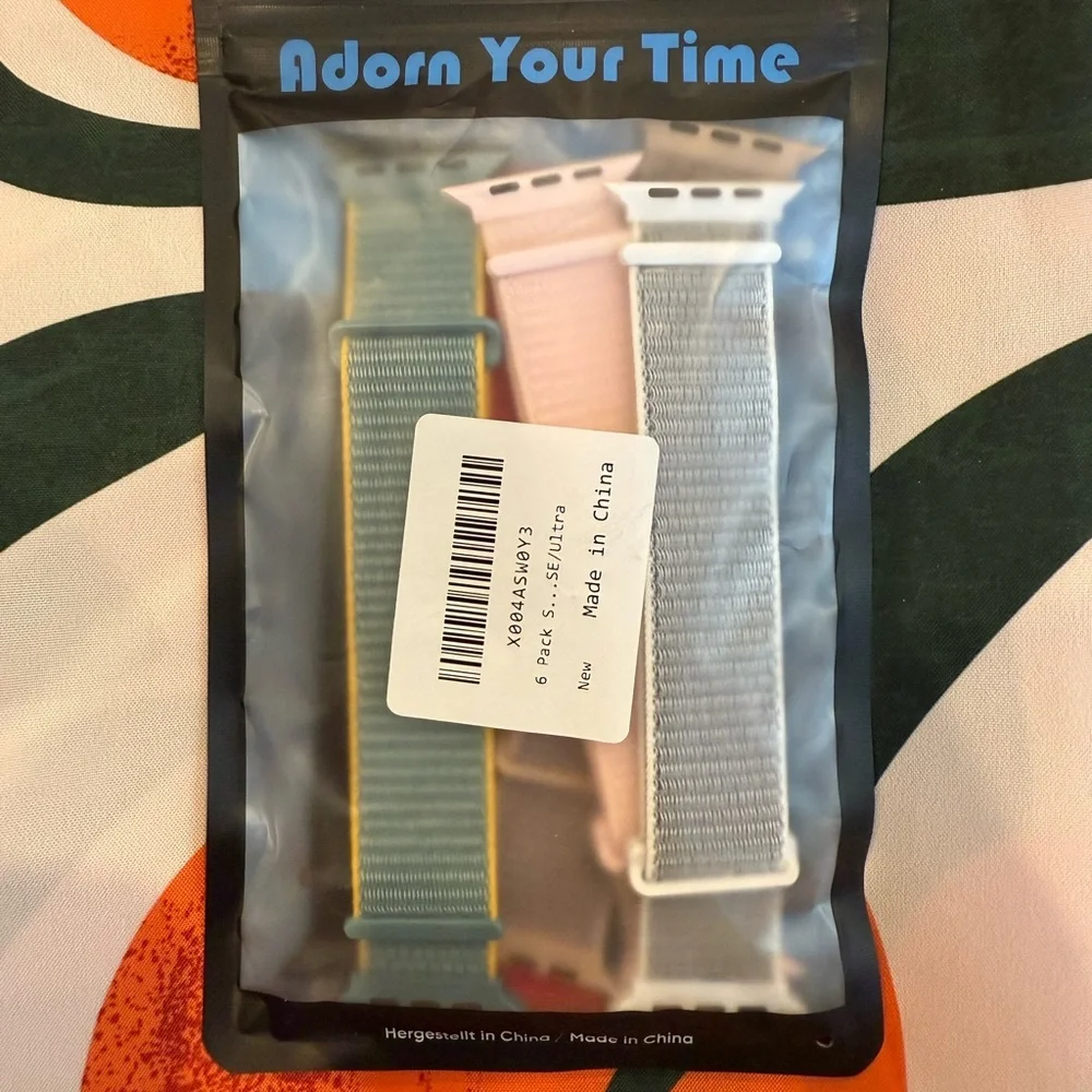 💰$6 for $25 💰- NWT Apple Watch Multicolor Bands 42mm (Series 3)/44/45/46/49mm